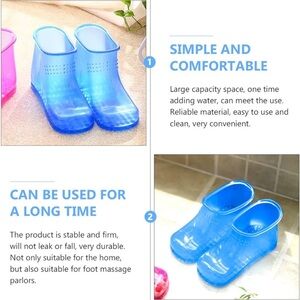 Foot Bath Circulation Portable massage scrub Spa Travel Pedicure Basin shoes